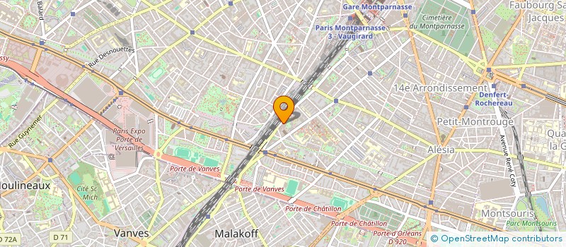 localisation de l'entreprise SARL BAT IMPEC  PARIS