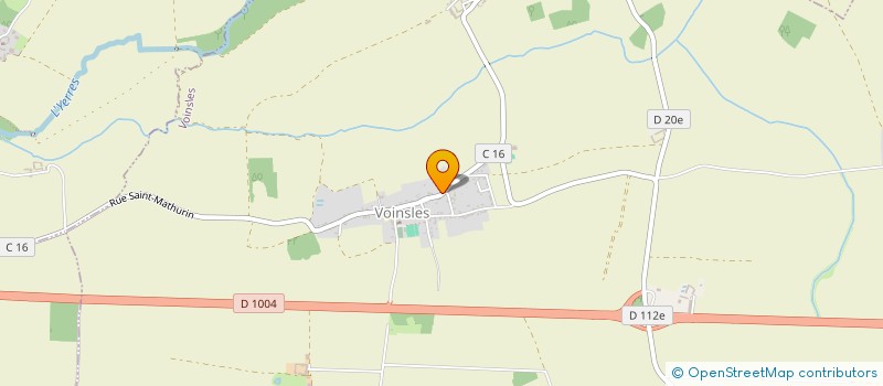 localisation de l'entreprise SARL BAT KOS  VOINSLES