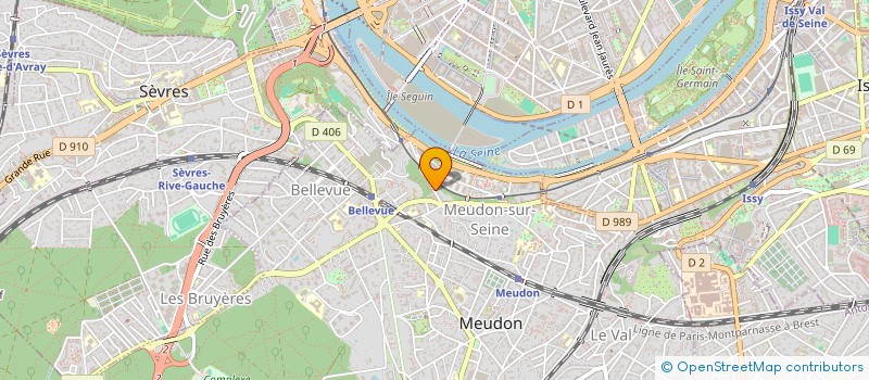 localisation de l'entreprise SARL BAT-M à MEUDON