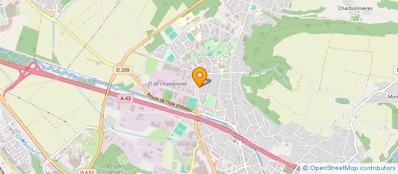 localisation de l'entreprise SARL BAT MACONNERIE GENERALE  BOURGOIN-JALLIEU