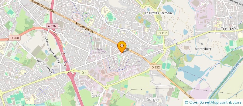 localisation de l'entreprise SARL BAT.MAN  TRELAZE