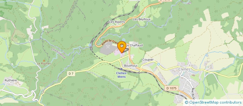 localisation de l'entreprise SARL BAT MONT AIGUILLE  CLELLES