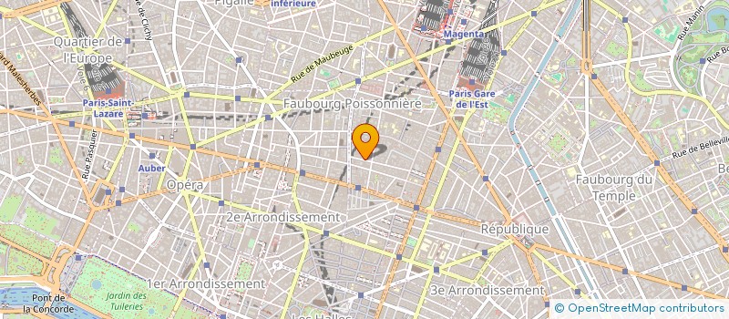 localisation de l'entreprise SARL BAT-PUB  PARIS