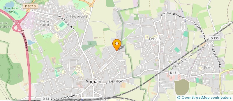 localisation de l'entreprise SARL BAT RENOV JC  SOMAIN