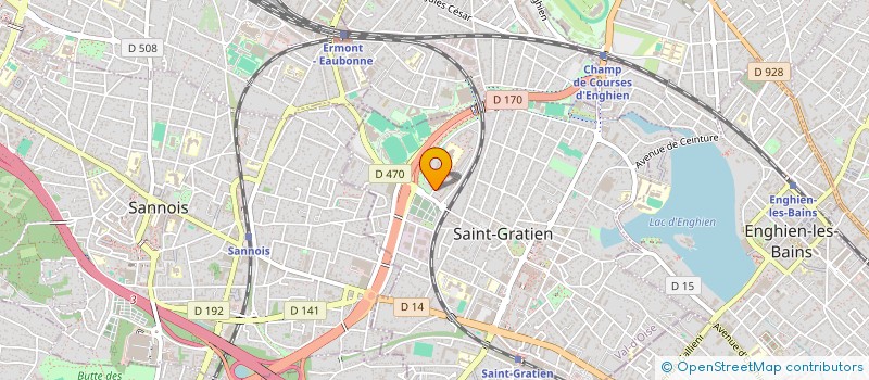 localisation de l'entreprise SARL BATCHA  SAINT-GRATIEN