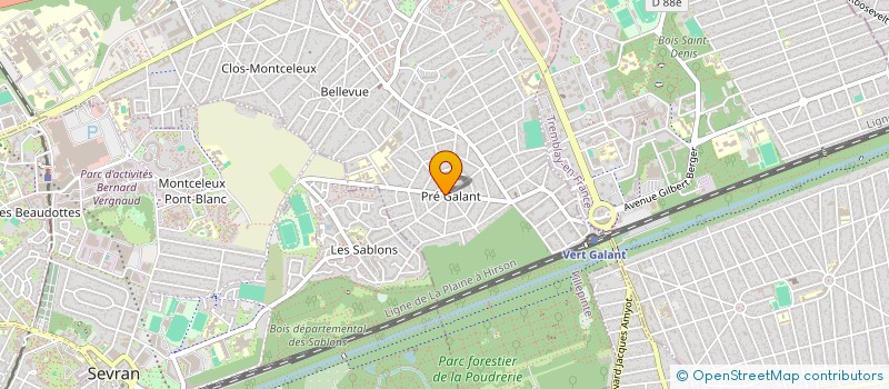 localisation de l'entreprise SARL BATELEC à VILLEPINTE