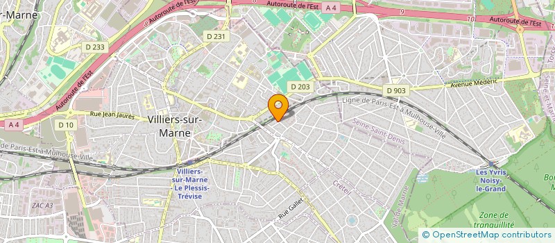 localisation de l'entreprise SARL BATEM à VILLIERS-SUR-MARNE