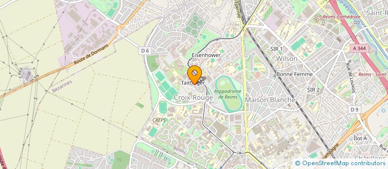 localisation de l'entreprise SARL BATENN  REIMS