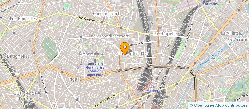 localisation de l'entreprise SARL BATEX  PARIS