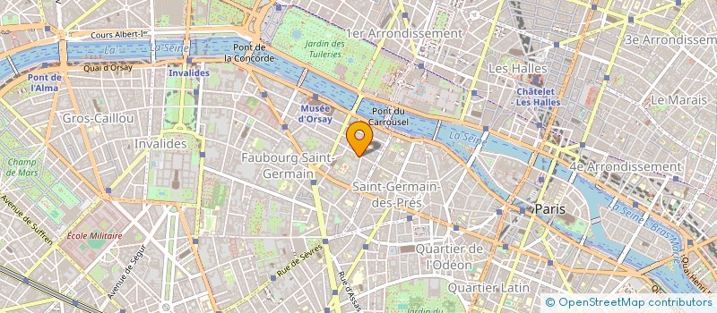 localisation de l'entreprise SARL BATHEO  PARIS