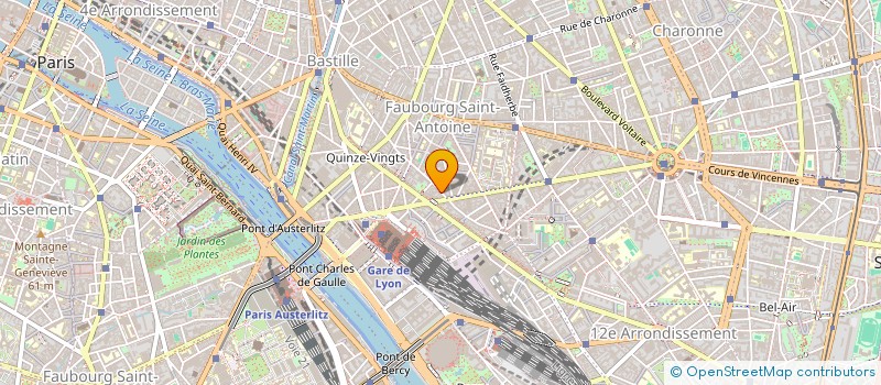 localisation de l'entreprise SARL BATI ART  PARIS