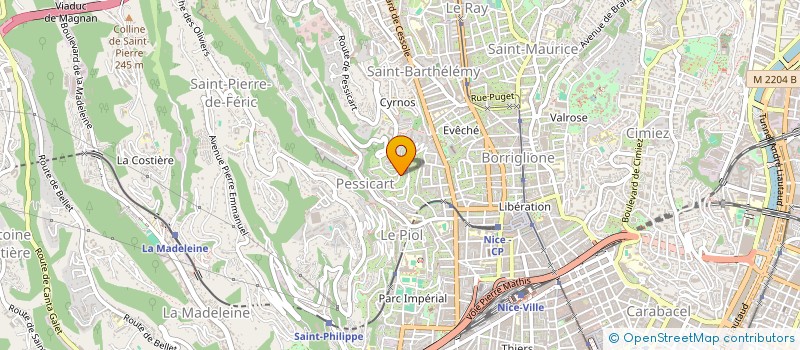 localisation de l'entreprise SARL BATI AT HOME à NICE
