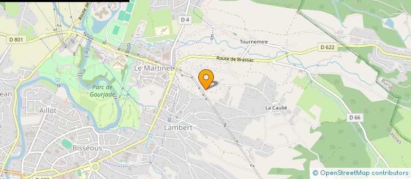 localisation de l'entreprise SARL BATI-BRIQ  CASTRES