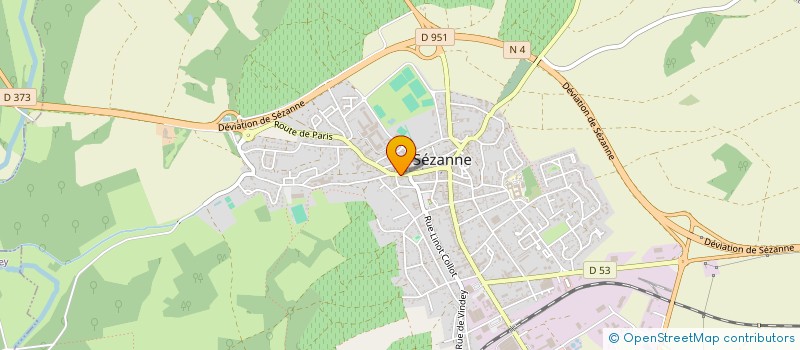 localisation de l'entreprise SARL BATI C à SEZANNE
