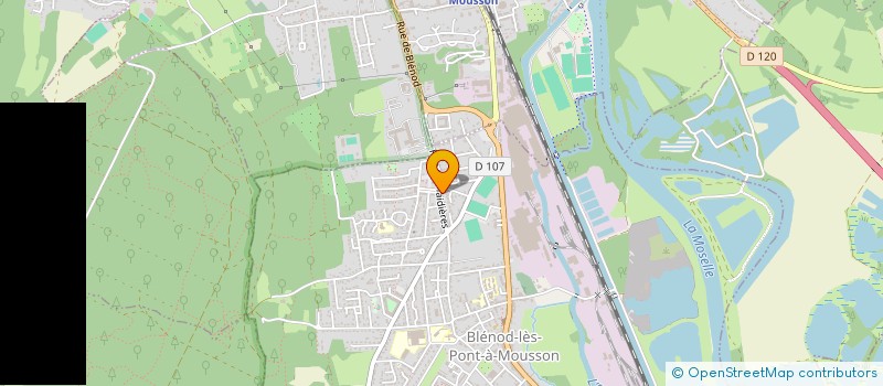 localisation de l'entreprise SARL BATI.CCE  BLENOD-LES-PONT-A-MOUSSON