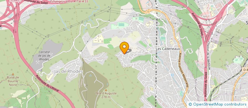 localisation de l'entreprise SARL BATI CONCEPT à LES PENNES-MIRABEAU