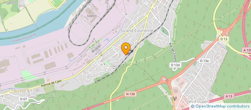 localisation de l'entreprise SARL BATI CONCEPT à GRAND-COURONNE