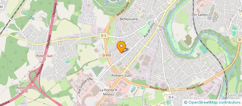 localisation de l'entreprise SARL BATI DANIELE à POITIERS