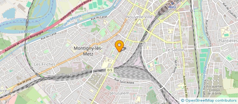 localisation de l'entreprise SARL BATI-DEPANN'  METZ