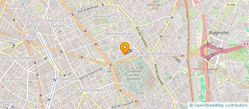 localisation de l'entreprise SARL BATI INNOVATION  PARIS