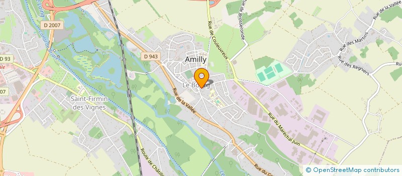 localisation de l'entreprise SARL BATI LAND à AMILLY