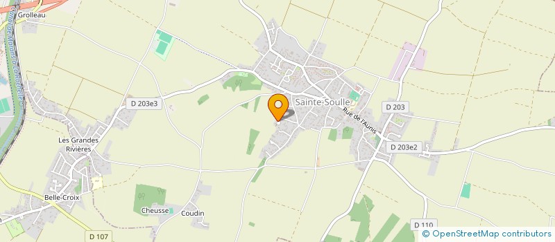 localisation de l'entreprise SARL BATI'PASS à SAINTE-SOULLE