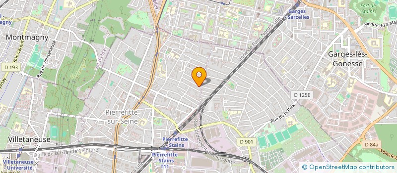 localisation de l'entreprise SARL BATI PIERRE à PIERREFITTE SUR SEINE