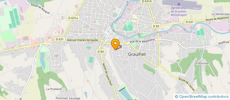 localisation de l'entreprise SARL BATI PIERRE à GRAULHET