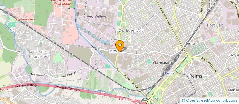 localisation de l'entreprise SARL BATI PLUS NORD EST  REIMS