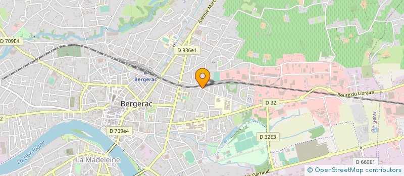 localisation de l'entreprise SARL BATI POL à BERGERAC