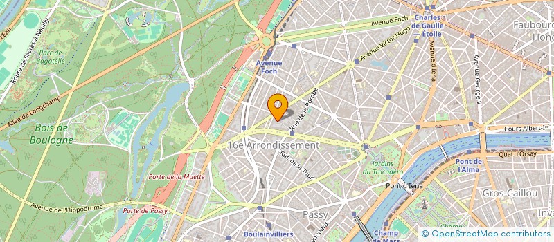 localisation de l'entreprise SARL BATI PRO  PARIS