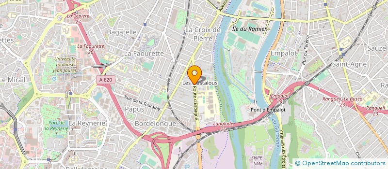 localisation de l'entreprise SARL BATI PRO SERVICE à TOULOUSE