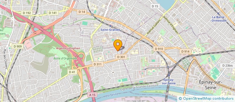 localisation de l'entreprise SARL BATI TOOR  ARGENTEUIL