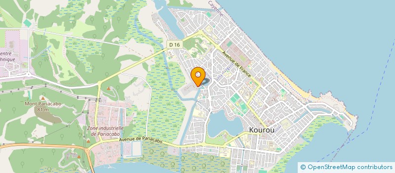 localisation de l'entreprise SARL BATIBIEN à KOUROU