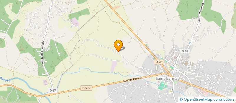 localisation de l'entreprise SARL BATIBOIS  SAINT-CANNAT