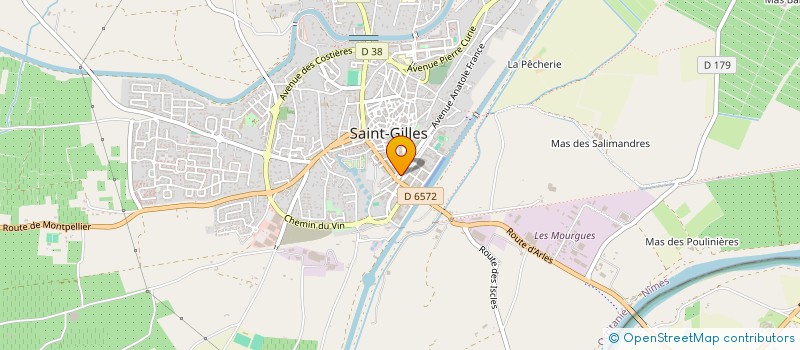 localisation de l'entreprise SARL BATICONFORT à SAINT-GILLES