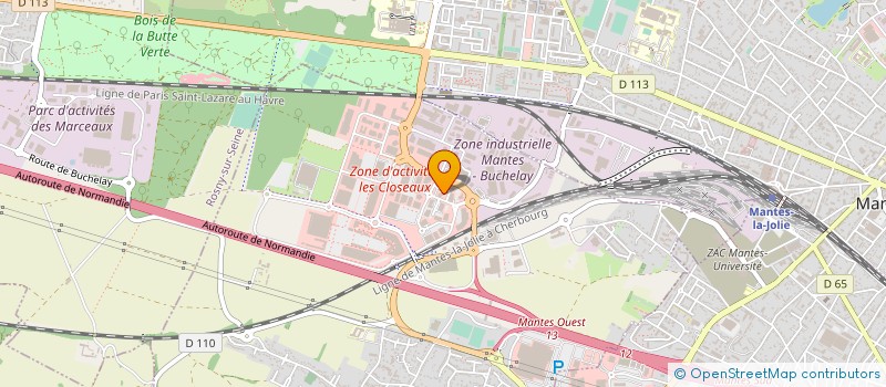 localisation de l'entreprise SARL BATIDECO  BUCHELAY