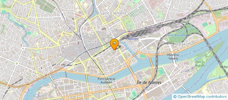 localisation de l'entreprise SARL BATIGNOLLES  NANTES