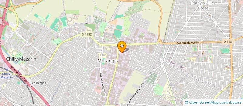 localisation de l'entreprise SARL BATIHS  MORANGIS