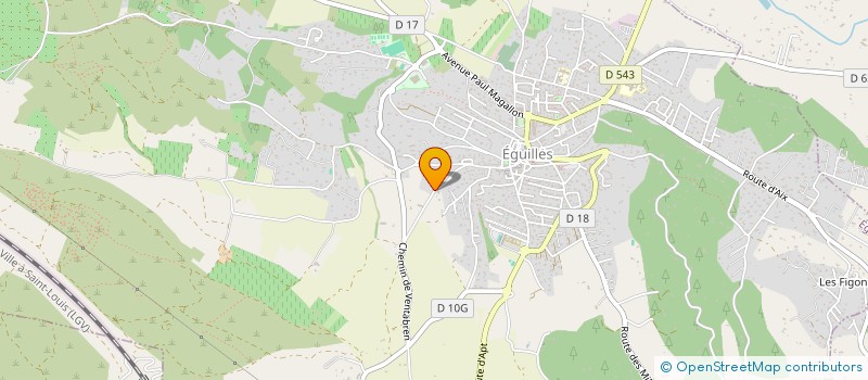 localisation de l'entreprise SARL BATIM à EGUILLES