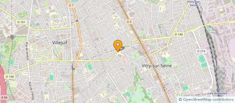 localisation de l'entreprise SARL BATIM à VITRY-SUR-SEINE