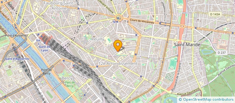 localisation de l'entreprise SARL BATIM  PARIS