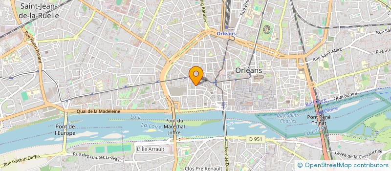 localisation de l'entreprise SARL BATIMENT CONSEIL à ORLEANS