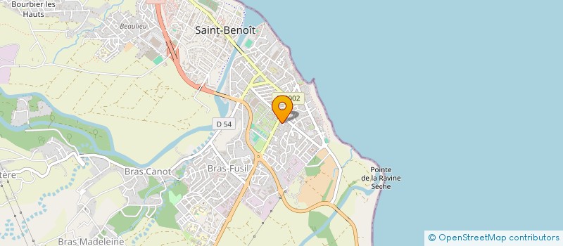localisation de l'entreprise SARL BATIMENT D'ICI à SAINT-BENOIT