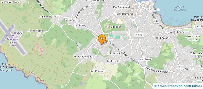 localisation de l'entreprise SARL BATIMENT ISLAIS à ILE-D'YEU (L')