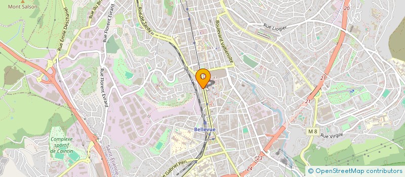 localisation de l'entreprise SARL BATIMENT MA ONNERIE CONSEILS  SAINT-ETIENNE