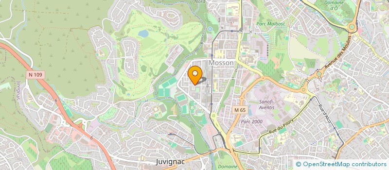 localisation de l'entreprise SARL BATIMENT PROFESSIONNEL à MONTPELLIER