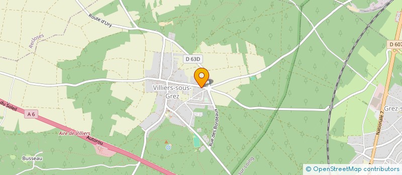 localisation de l'entreprise SARL BATIMENT TMJ  VILLIERS-SOUS-GREZ