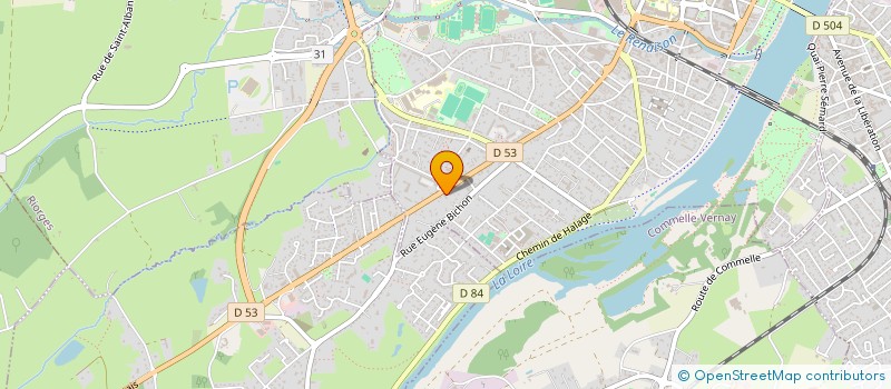 localisation de l'entreprise SARL BATIMENT YILMAZ  ROANNE