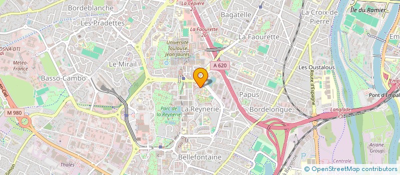 localisation de l'entreprise SARL BATIMENTS 3 AM à TOULOUSE